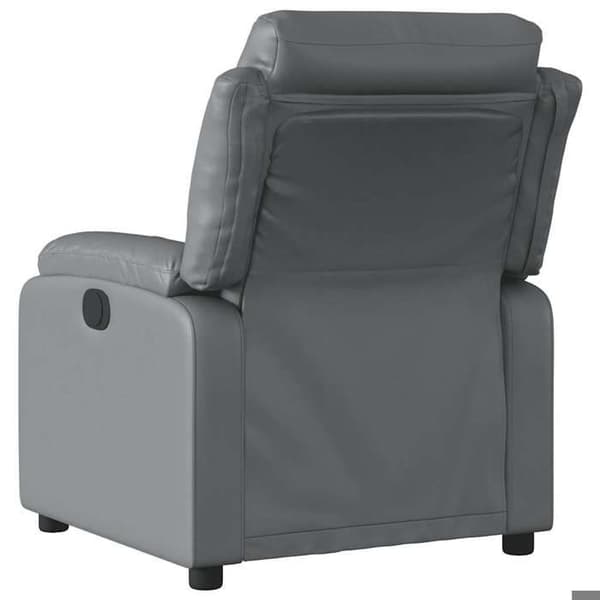 Maison Exclusive - Grå Similær Læder Massage Stol