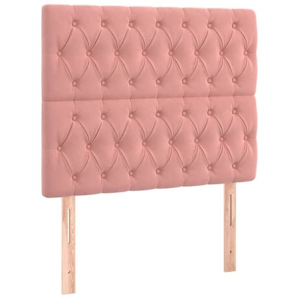 Maison Exclusive - Ruusupääty 90x7x118/128 cm Sametti Ros