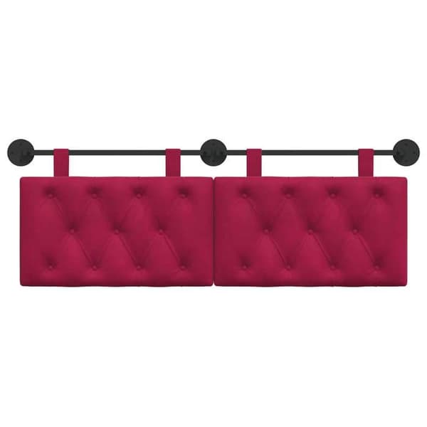 Maison Exclusive - Hængende hovedgærde Bordeaux Velour
