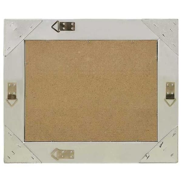 Maison Exclusive - Barockstil väggspegel 50x40 cm Silverfärgad Silver