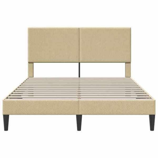 Maison Exclusive - Sängram Grå Grön Ljus 140 x 190 cm Grå Ljusgrön