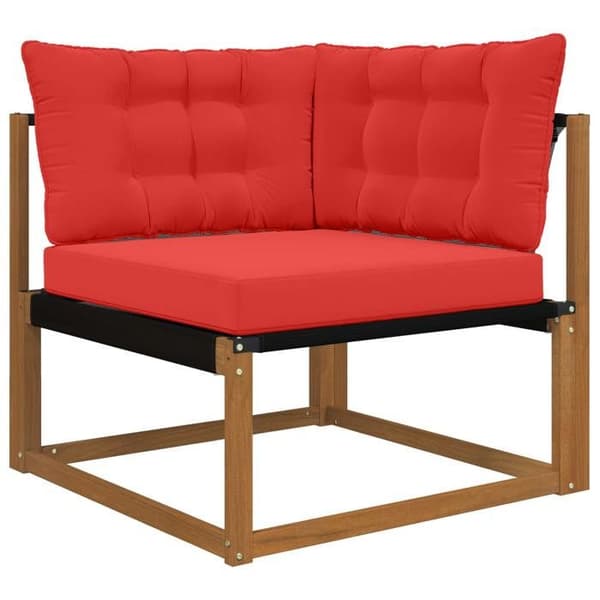 Maison Exclusive - Udendørs sofa pude Polyester Rød 68,5 x 68,5 cm Röd