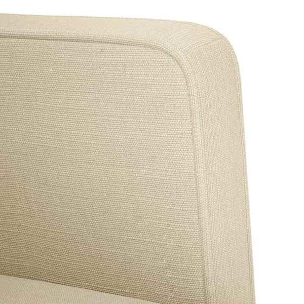 Soffa 2 platser - MAISON EXCLUSIVE - Maison Exclusive - 111 cm - Kräm - Polyester tyg grädde