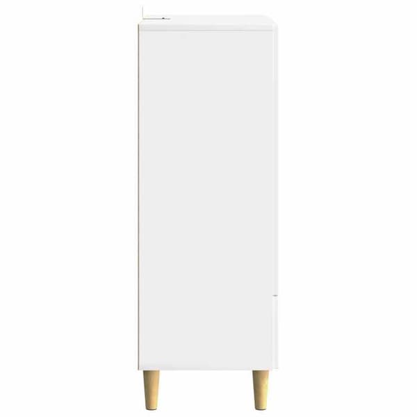Maison Exclusive - Buffé Vit 66 x 34,5 x 95 cm Ingenjörsträ Vit