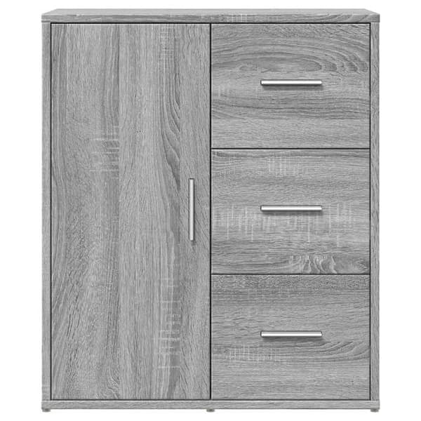 Maison Exclusive - Buffé Sonoma grå 60x31x70 cm ingenjörsträ