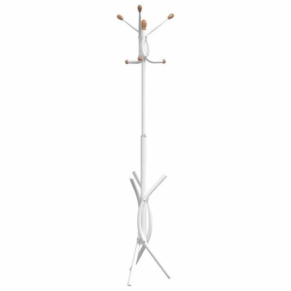 Maison Exclusive - Klädhängare vit 176 cm pulverlackerad järn Vit