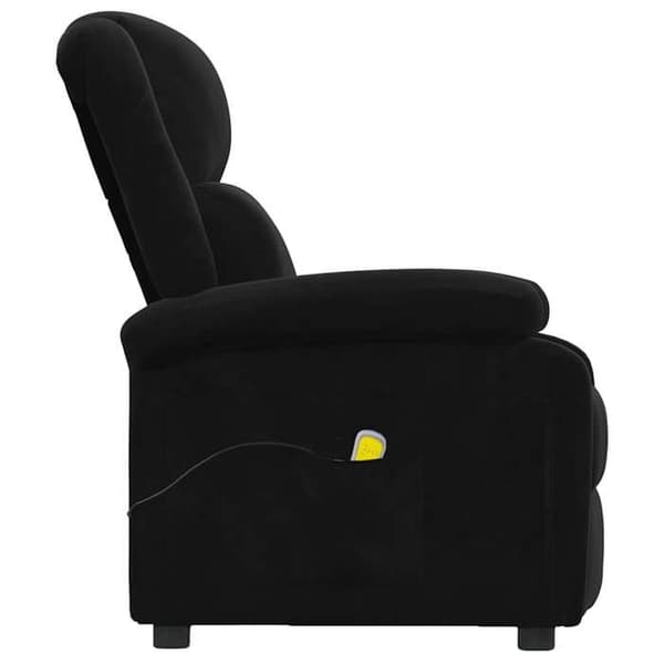 Maison Exclusive - Svart Sammet Massagefåtölj