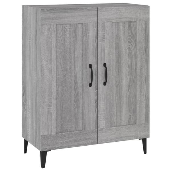 Maison Exclusive - Buffé Sonoma Grå 69,5x34x90 cm Ingenjörsträ