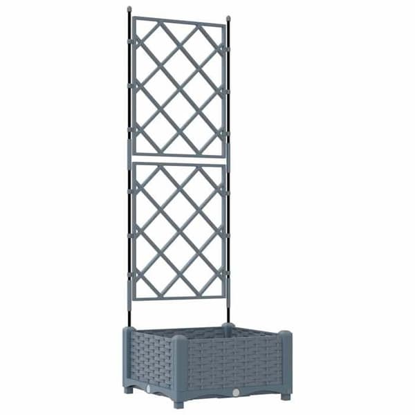 Maison Exclusive - Havekrukke Lys grå 40 x 40 x 125,5 cm PP