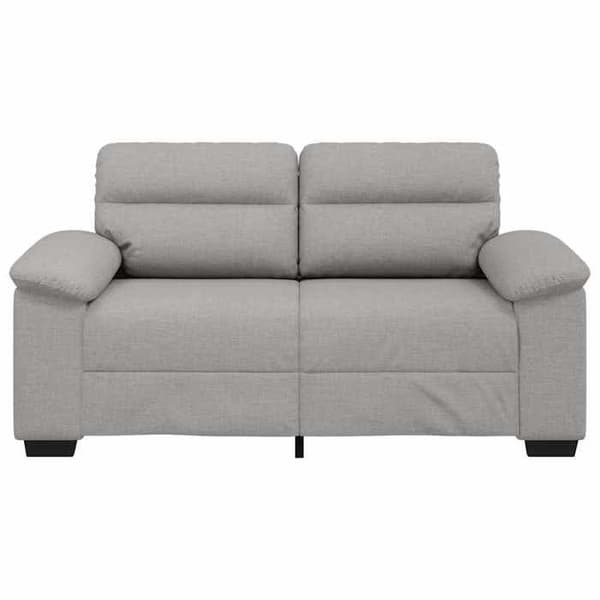 Maison Exclusive - Sofa 2 pladser Grå sky 160 x 81 x 84 cm stof