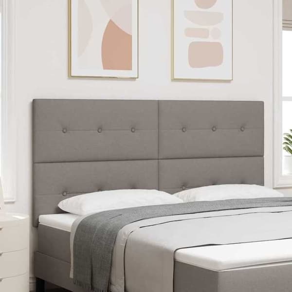 Maison Exclusive - LED Hovedgærde Taupe stof