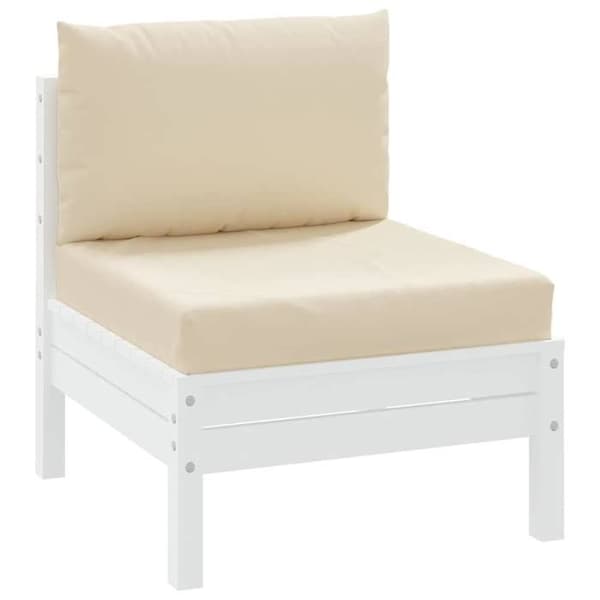 Maison Exclusive - Pallet puder sæt af 2 beige oxford stof