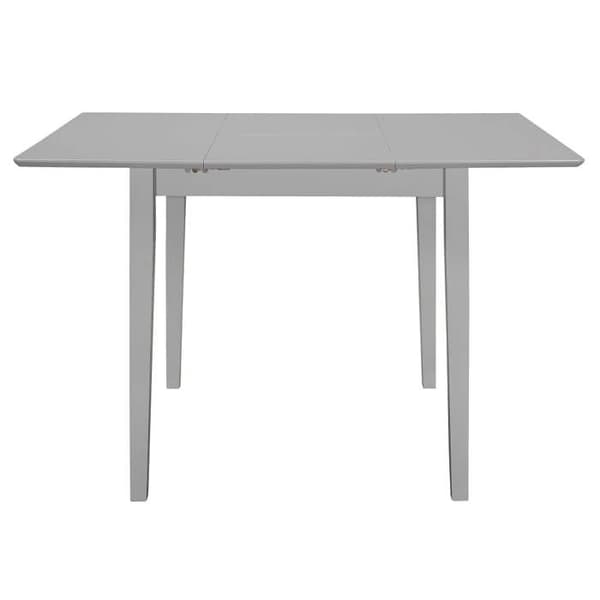 Maison Exclusive - Udtrækkelig spisebord Grå (80-120) x 80 x 74 cm MDF Grå