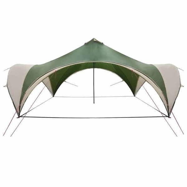 Maison Exclusive - Festtält Grön 400 x 400 x 320 cm Polyester och Stål