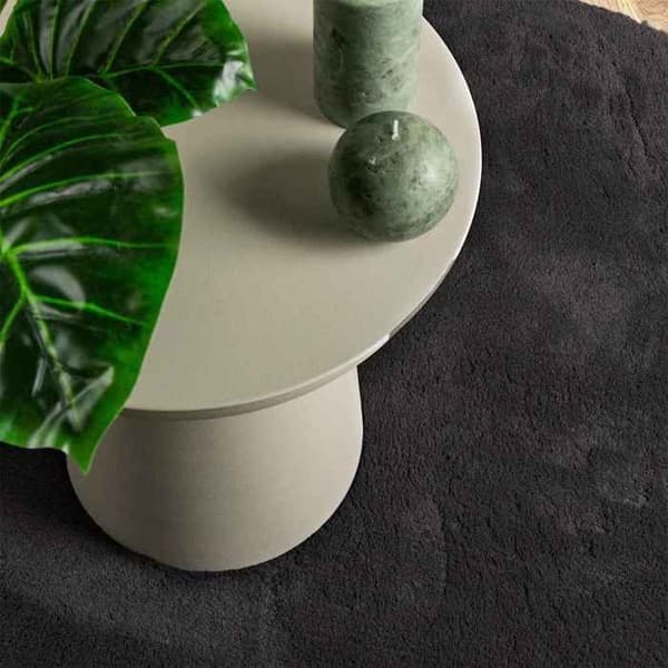Maison Exclusive - HUARTE-matto Musta 80 x 150 cm 100 % polyesteri