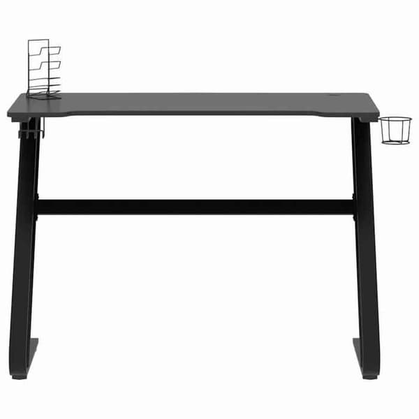 Maison Exclusive - Spilbord med ZZ-formede ben Sort 110x60x75 cm Svart