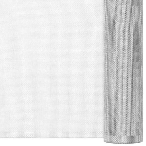 Maison Exclusive - Aluminium Gitter Skærm 80x500 cm Sølv Silver