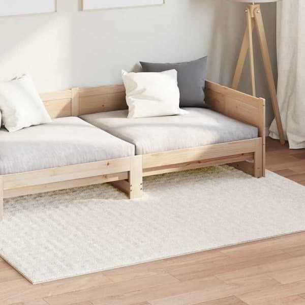 Maison Exclusive - SIROLO Crème pinta-matto 170 x 120 cm Polyester