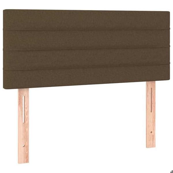 Maison Exclusive - Hovedgærde Mørkebrun 90x5x78/88 cm Stof