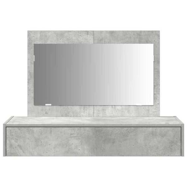Maison Exclusive - Toiletbord Grå 100 x 40 x 70 cm Ingeniørtræ