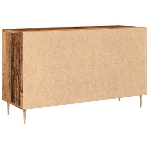 Maison Exclusive - Buffé gammalt trä 100x36x60 cm ingenjörsträ