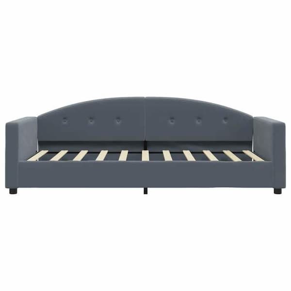 Maison Exclusive - Mörkgrå vilobädd 90x190 cm sammet