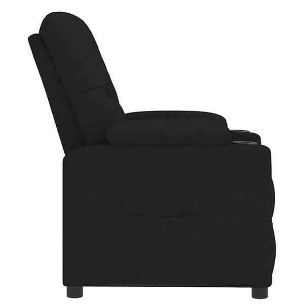 Maison Exclusive - Musta kangas nojatuoli