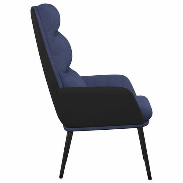 Maison Exclusive - Avkopplingsstol Blå Tyg Blå