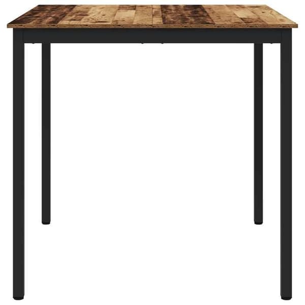 Matbord - EXKLUSIV HEM - 110 cm - Ingenjörsträ - Metallben - Rektangulär