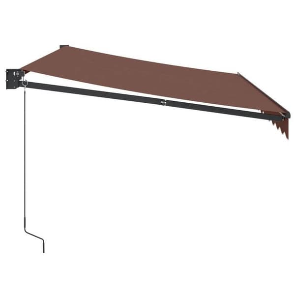 Maison Exclusive - Manuell retraktabel markis brun 350x250 cm