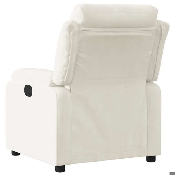Maison Exclusive - Recliner i krämfärgad sammet