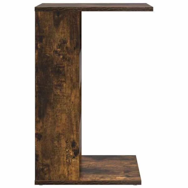 Sidebord - MAISON EXCLUSIVE - Røget eg - Ingeniørtræ - 40 x 35 x 60,5 cm - Rektangulær Rökt ek