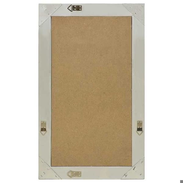 Maison Exclusive - Barockstil väggspegel 50x80 cm Silverfärgad