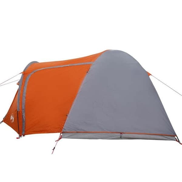 Maison Exclusive - Tält Dôme 6 personer Grå och orange