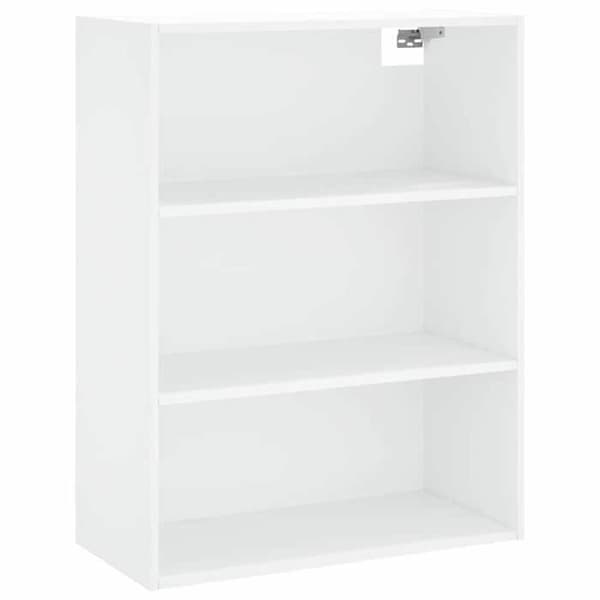 Maison Exclusive - Buffé hög Vit 69,5x34x180 cm Ingenjörsträ