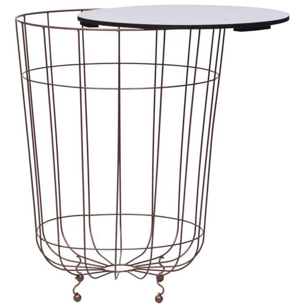Maison Exclusive - Konferensbord guld Ø 40 cm