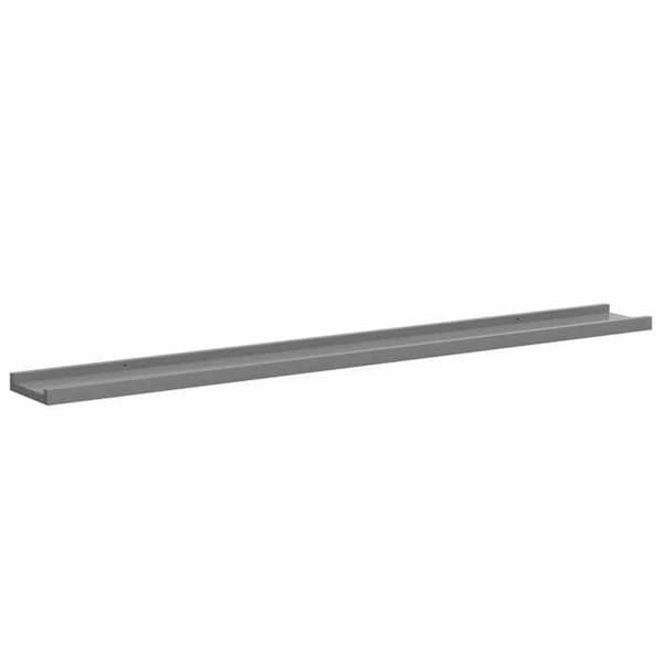 Maison Exclusive - Seinähyllyt 2 kpl Harmaa 100x9x3 cm Grå