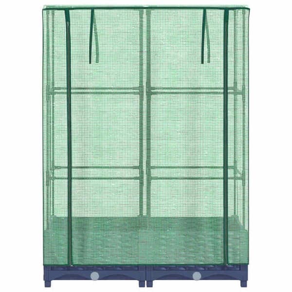 Maison Exclusive - Upphöjd planteringslåda med rotinlook 80x40x123 cm