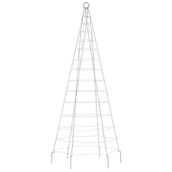 Maison Exclusive - LED-julgran 200 LED blå 180 cm