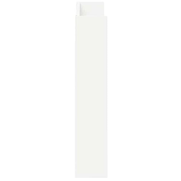 Maison Exclusive - Väggmonterade skåp för skor 2 st Vit 80x18x90 cm Agglomerat