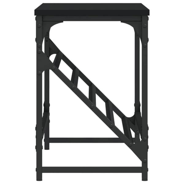 Maison Exclusive - Skohylde sort 90x30x45 cm ingeniørtræ