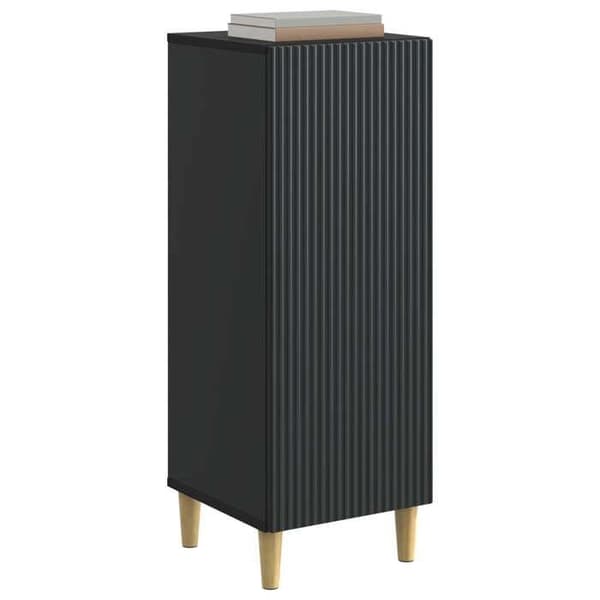 Maison Exclusive - Buffet Sort 33 x 34,5 x 90 cm Ingeniørtræ