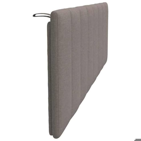 Huvudgavel - EXKLUSIVT HEM - Hanko - Taupe - 160 cm - Polyester stoppad Mol