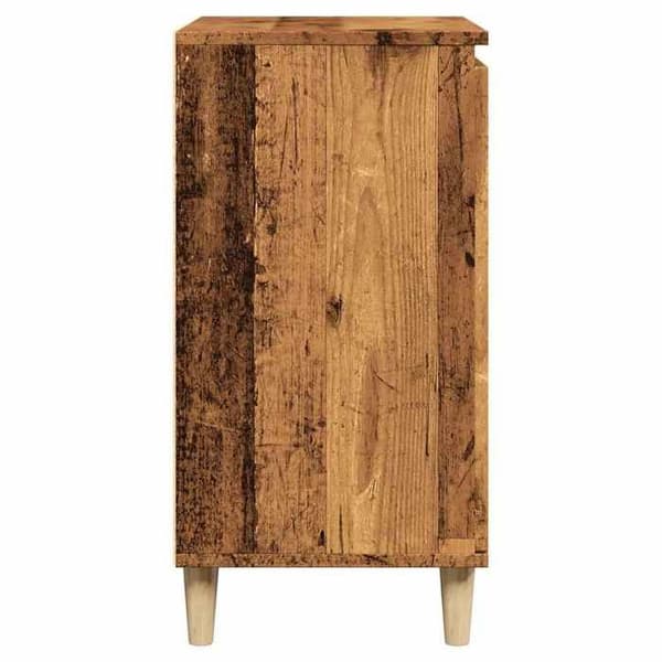 Maison Exclusive - Buffé gammalt trä 60x35x70 cm ingenjörsträ