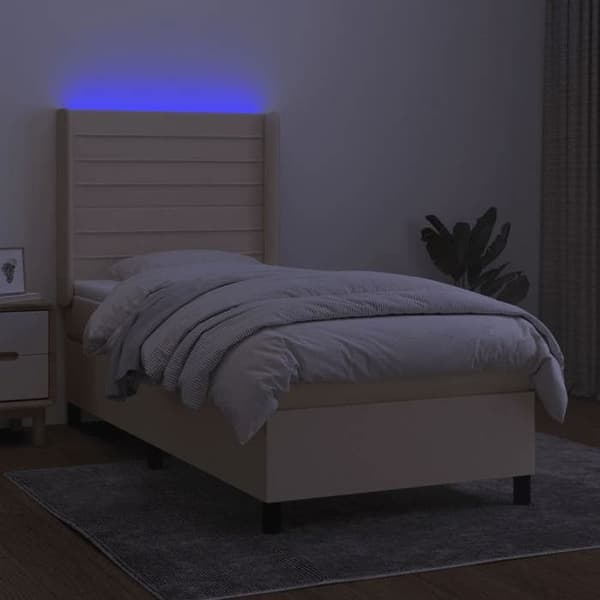 Maison Exclusive - LED-jousipatja kangaspäädyllä