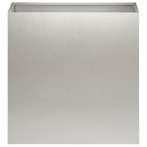Maison Exclusive - Trädgårdskrukor 2 st Silver 50 x 30 x 50 cm