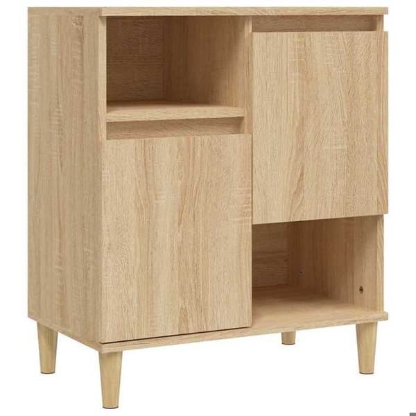 Maison Exclusive - Buffé Ek sonoma 60x35x70 cm Ingenjörsträ