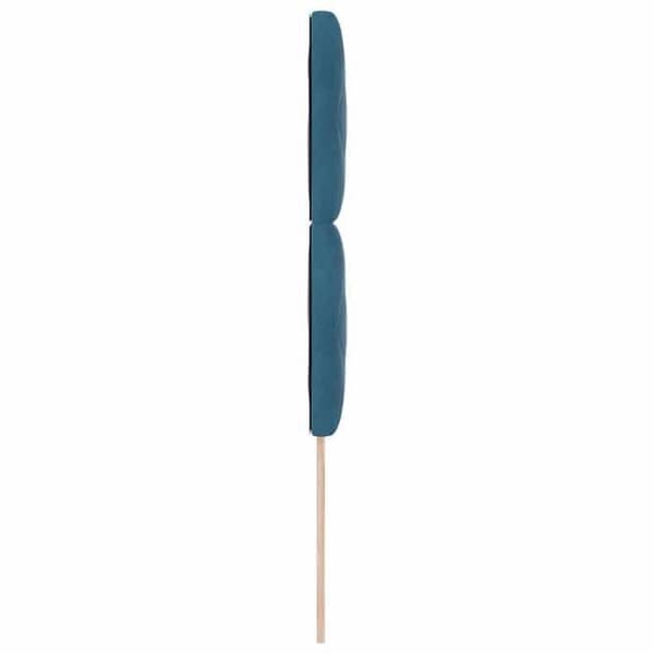 Maison Exclusive - Mörkblå sänggavel 100 cm Sammet