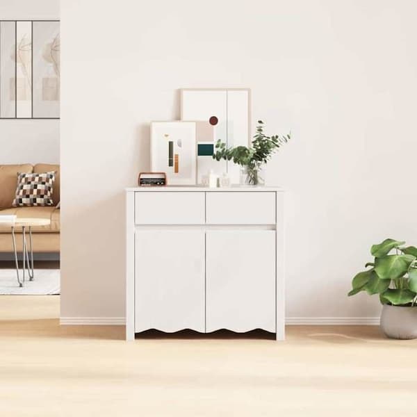 Buffé - EXKLUSIVT HUS - Drammen - Massivt furu - Vit - 79 x 43 x 75.5 cm Vit