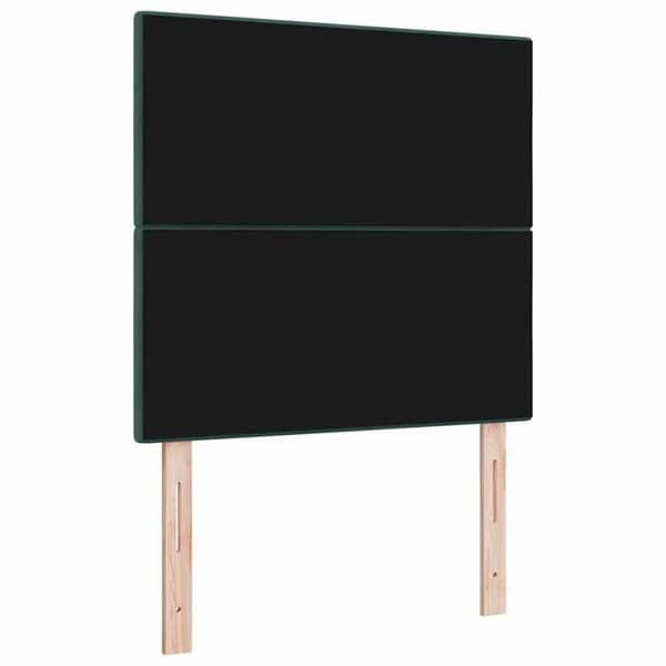 Maison Exclusive - Mörkgrön sänggavel 80 cm Sammet